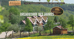 Desktop Screenshot of eichenhof-urlaub.de
