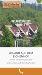 Mobile Screenshot of eichenhof-urlaub.de